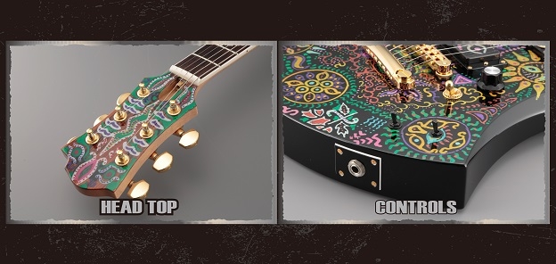 エレキギター】hide 50th Anniversary Model ギター MG-480X “PAINT