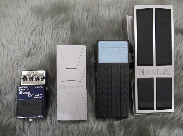エフェクター】BOSSから小型で頑丈なボリュームペダル、FV-30Hが入荷