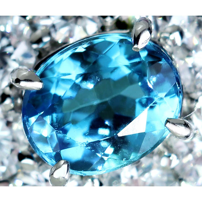 HANDMADE】エイトリータ ブラジル産パライバトルマリンリング 0.552ct