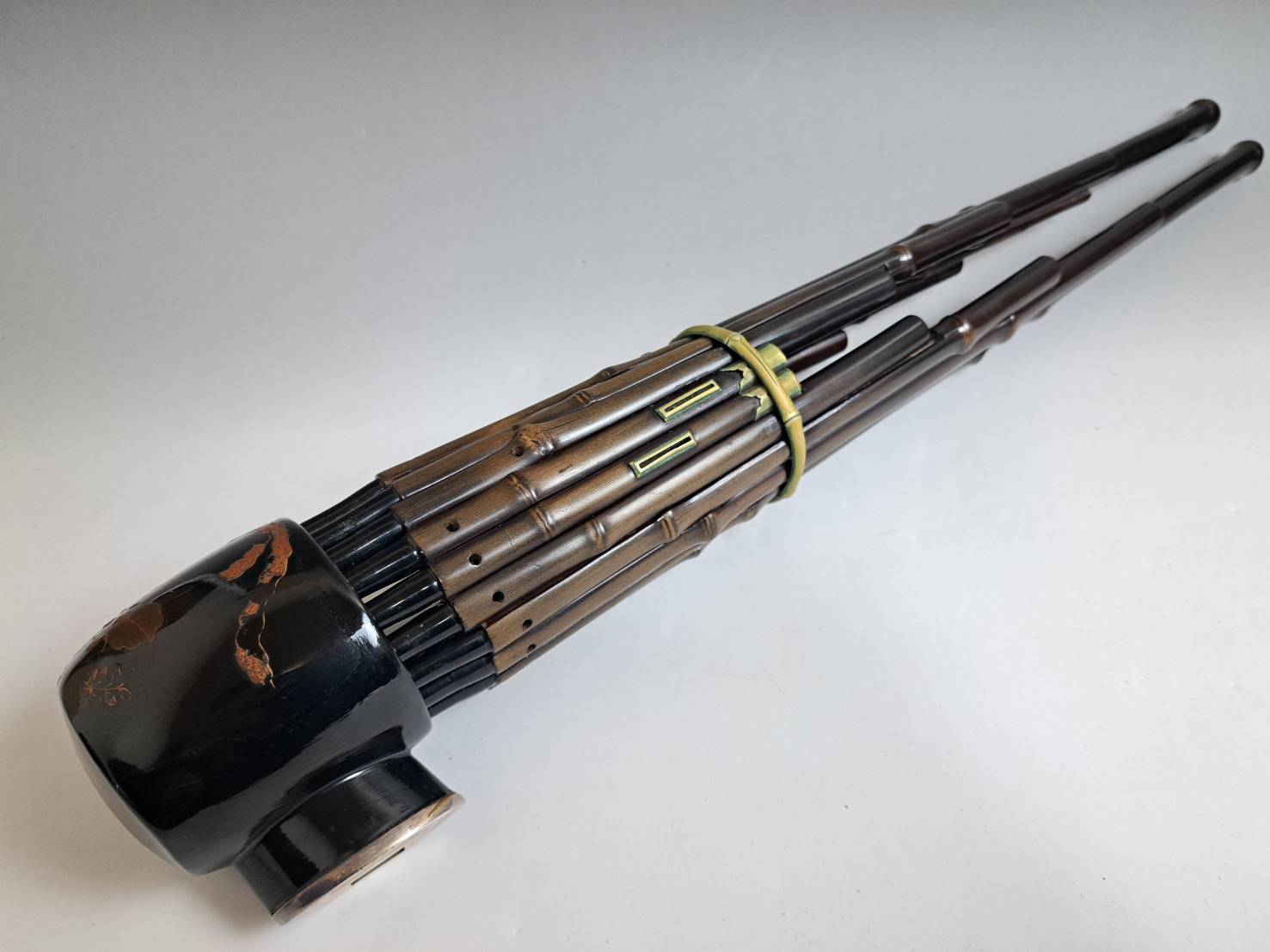 笙（煮竹 蒔絵あり）鳳笙 雅楽 | 新栄堂