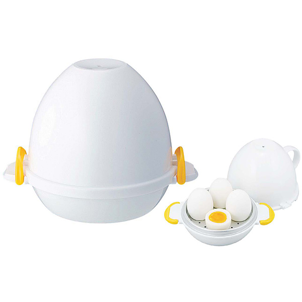 曙産業 レンジでらくチン! ゆでたまご4個用 RE-279 - 調理器具のSHOKUBI