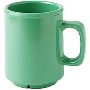 Thunder Group メラミン食器 リムプレート 27cm CR110GR グリーン