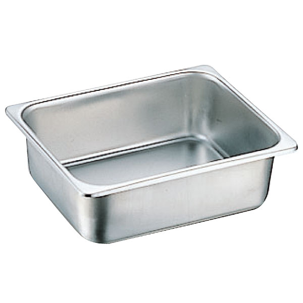スギコ 18-8 ステンレス ホテルパン 1/2サイズ 325×265mm SH-1502-40