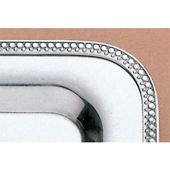 スギコ 18-8 ステンレス 角盆 NSG渕 SH-0222-N 22インチ - 調理器具の