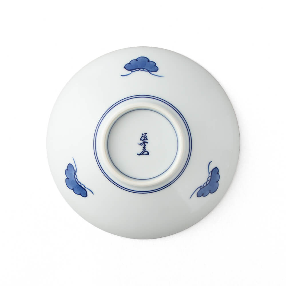 染錦金彩松絵 銘々皿 ｜ 有田焼の源右衛門窯公式オンラインショップ