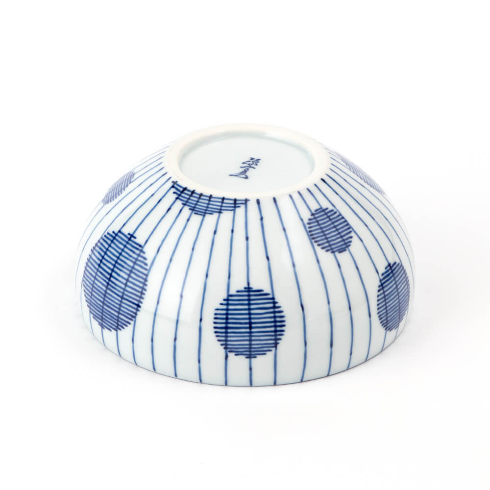 染付丸紋筋 鉢 ｜ 有田焼の源右衛門窯公式オンラインショップ