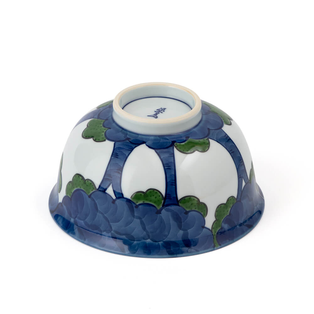 染錦大樹 麺鉢 ｜ 有田焼の源右衛門窯公式オンラインショップ