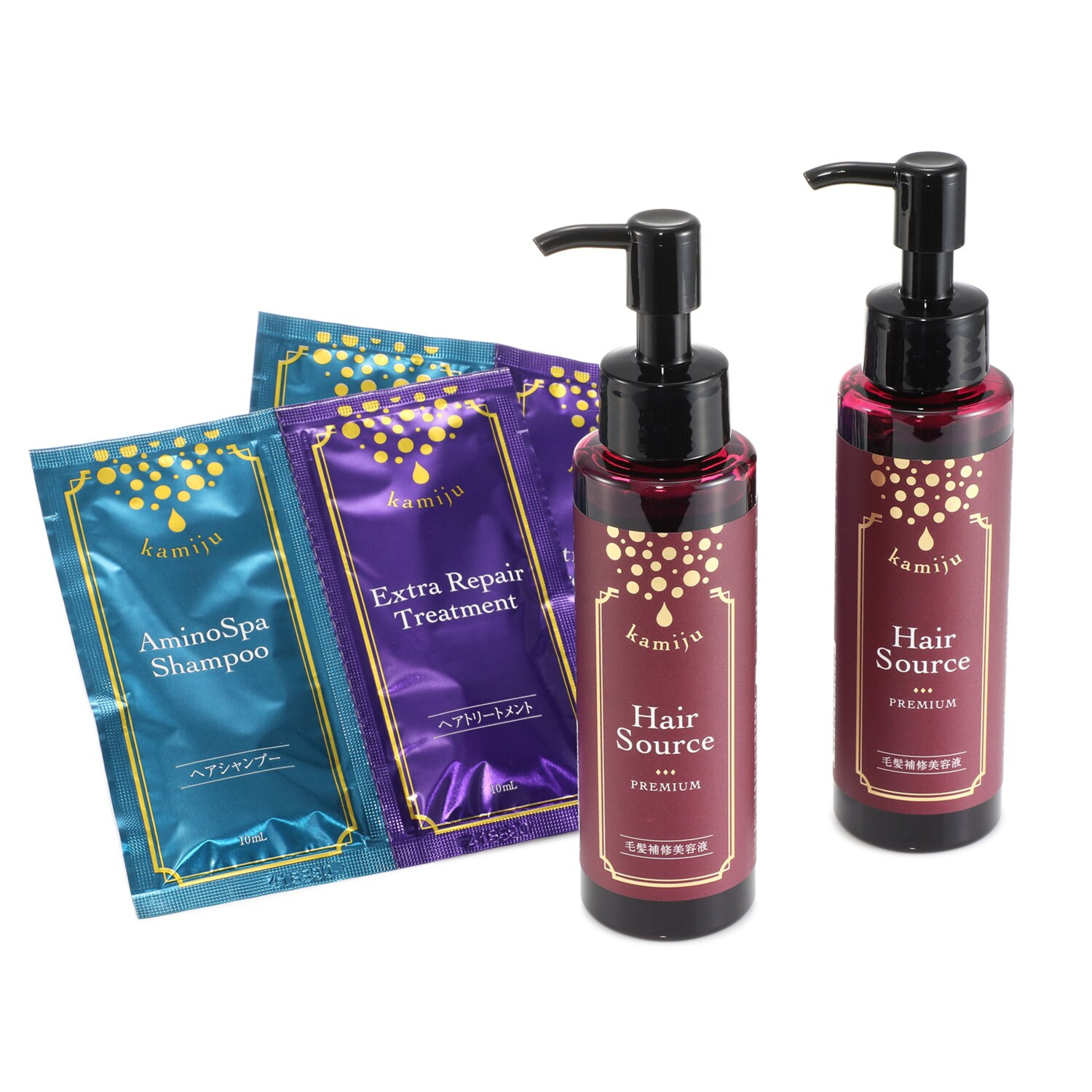 カミージュ 熱によるダメージにも着目 髪を補修して ハリ・コシ・ツヤ