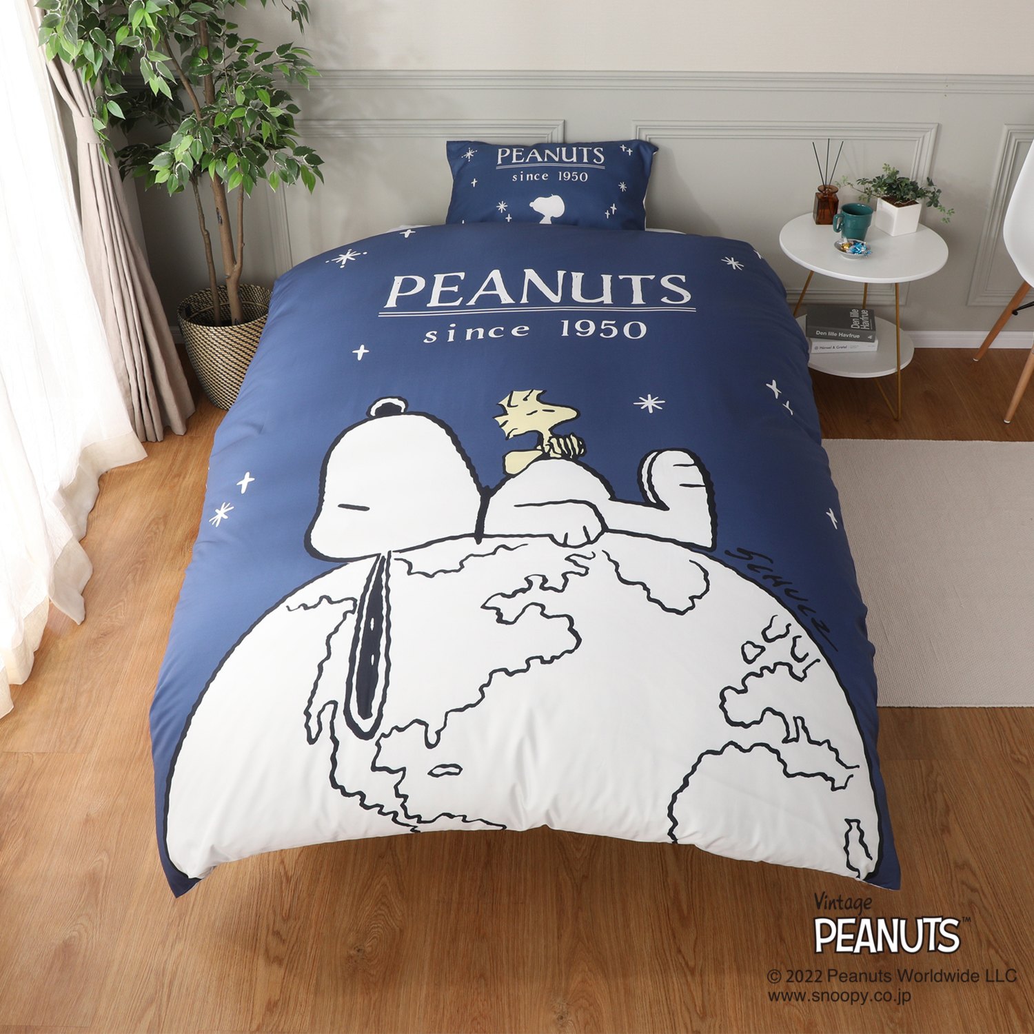 シングル＞西川 スヌーピー 掛けふとんカバー＆ピローケース- ショップ