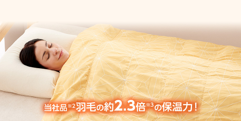 公式】トゥルースリーパー ホオンテック掛け布団｜ショップジャパン