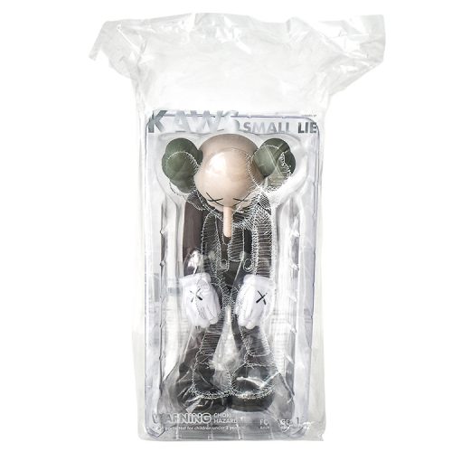 KAWS Small Lie (Brown) SCULPTURE • Silverback Gallery