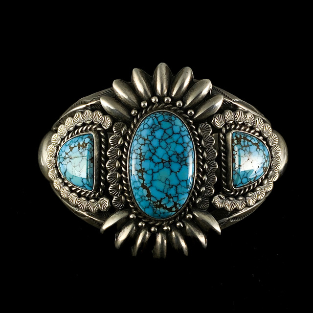 Fred Thompson #8 bangle 351 | ターコイズ・メンズシルバー