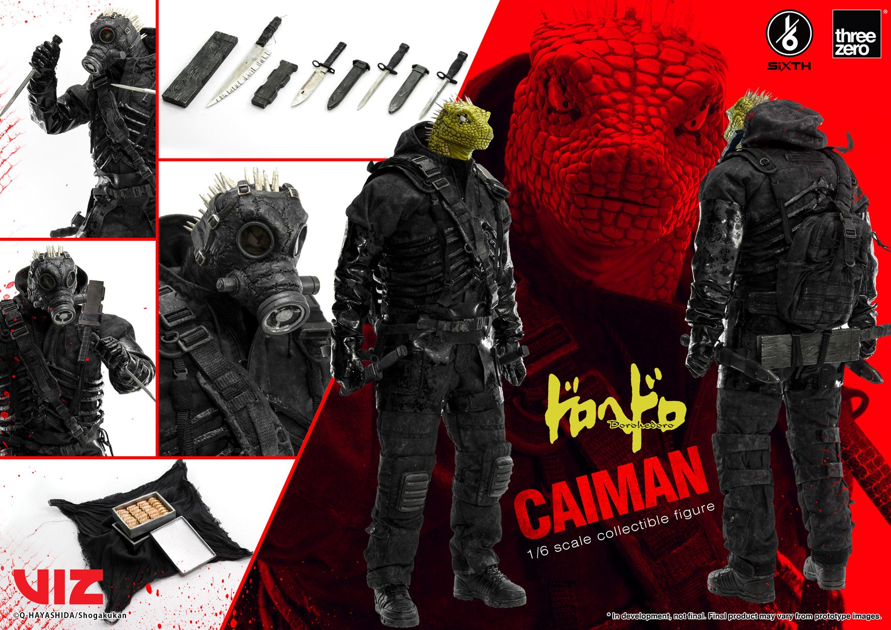 Dorohedoro - Caiman SiXTH 1/6 Scale Figure - Spec Fiction Shop