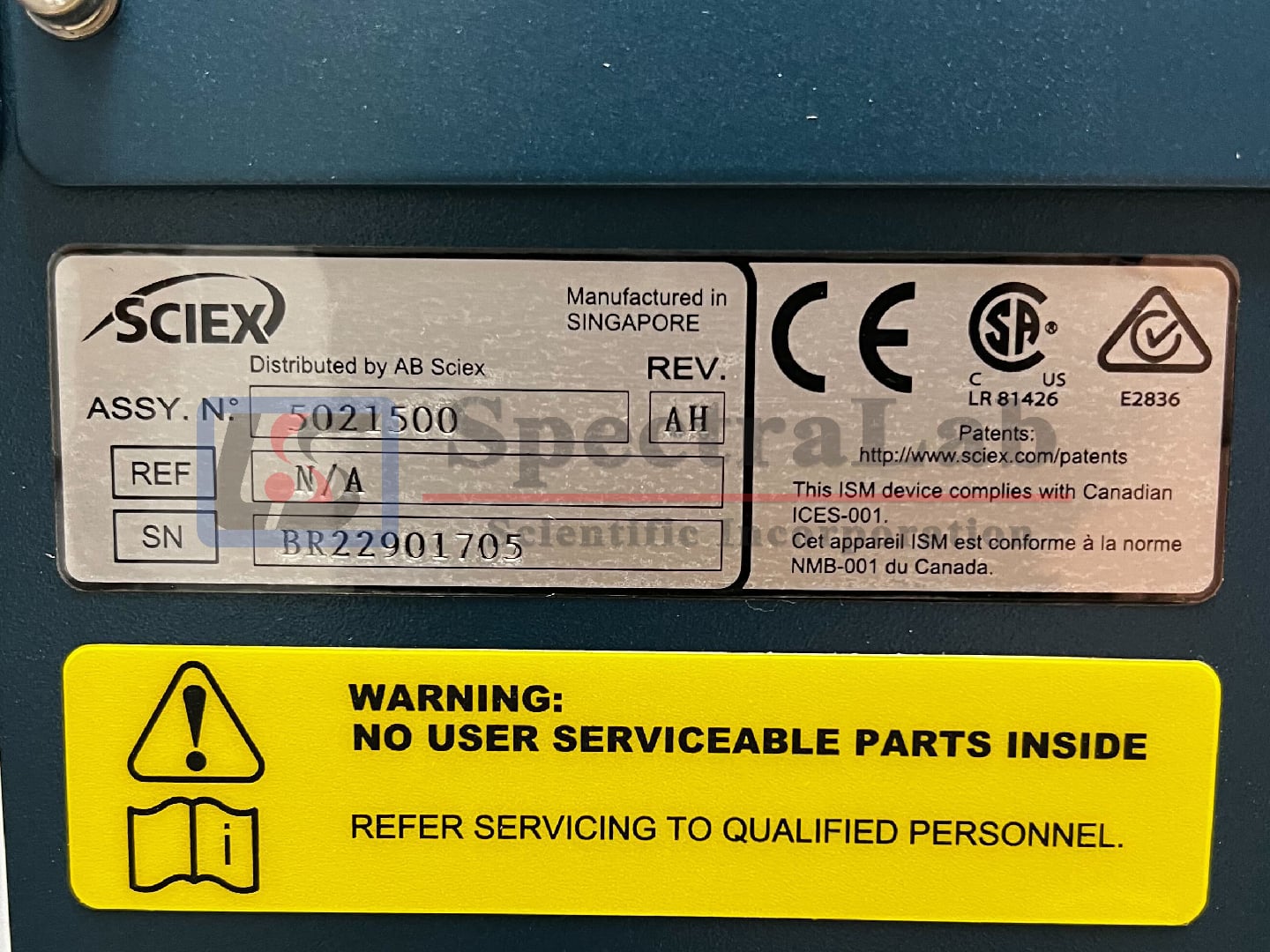 Sciex TripleTOF 6600 LC-MS System with Shimadzu UFLC Front-End