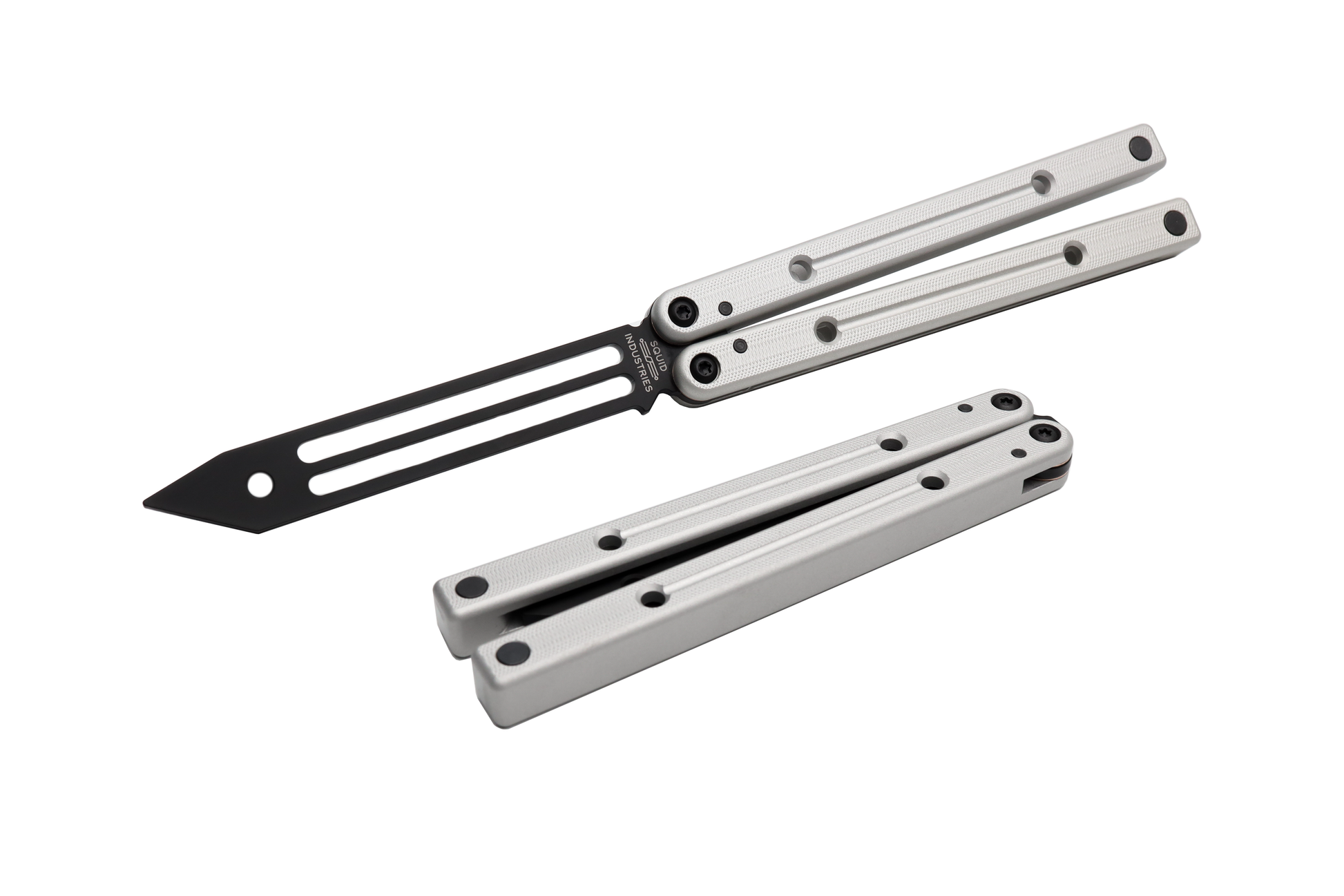 Inked Squidtrainer V4 Balisong Butterfly Knife Trainer | Squid