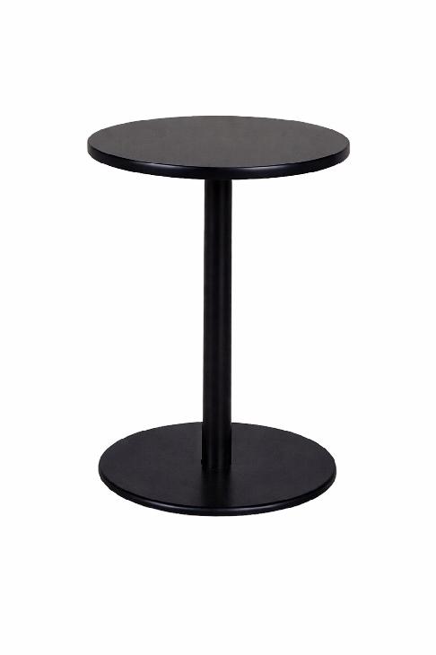 マルチ丸テーブル 天板黒Φ600｜山王スペース＆レンタル