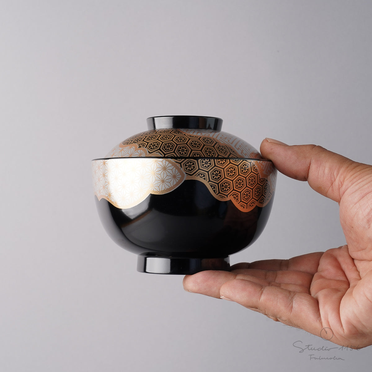 越前漆器 雅晃吸物椀 11cm/380ml [食洗機対応]の通販｜Studio1156