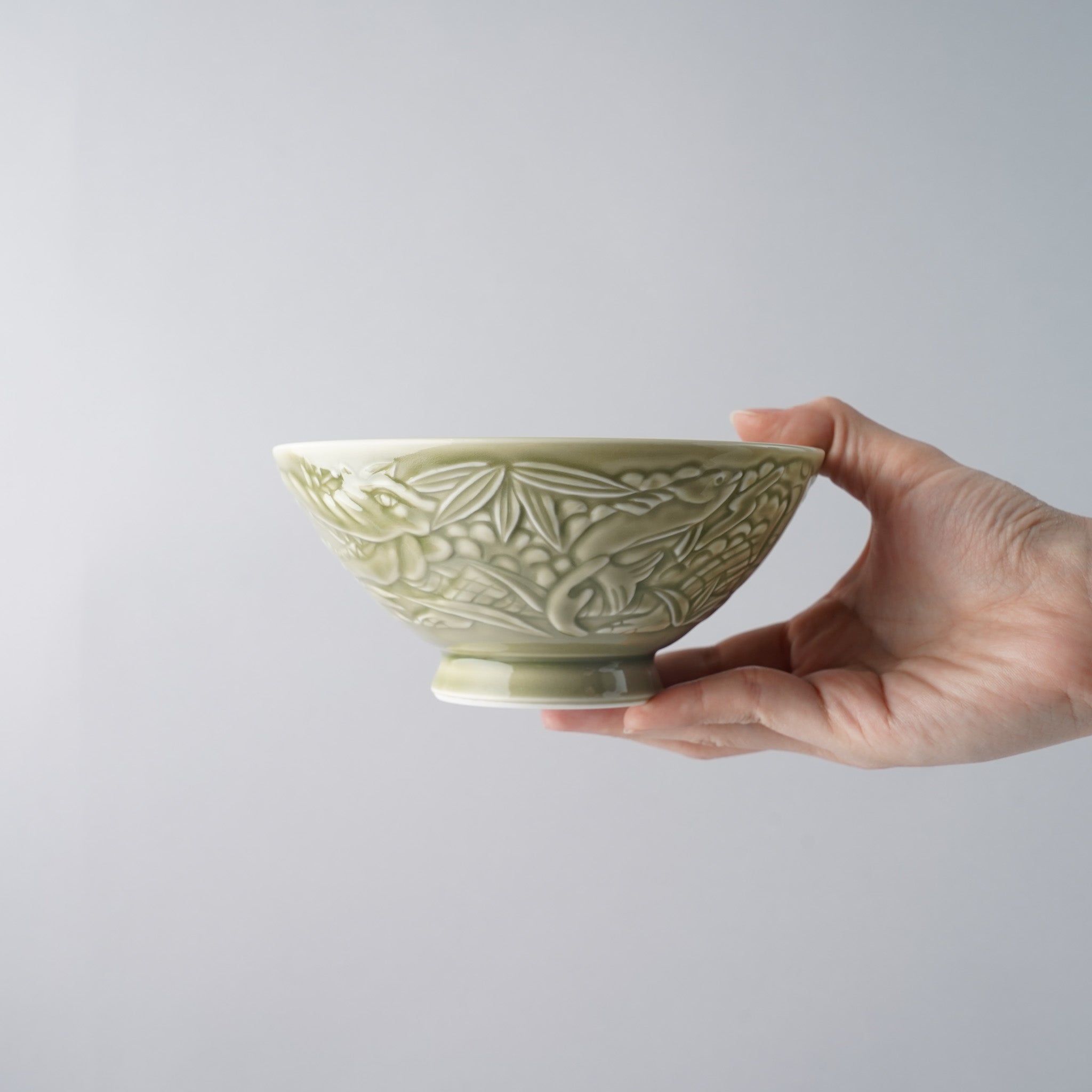 波佐見焼 ジャングリラ 茶碗(大) 14cm natural69の通販｜【公式