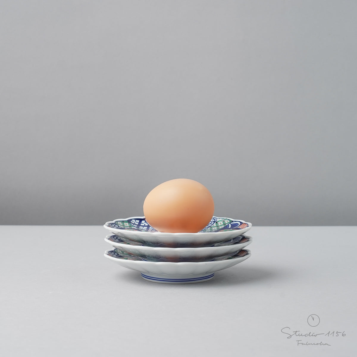 有田焼 染錦懐古伊万里 楕円小皿 11cm 其泉窯の通販｜Studio1156