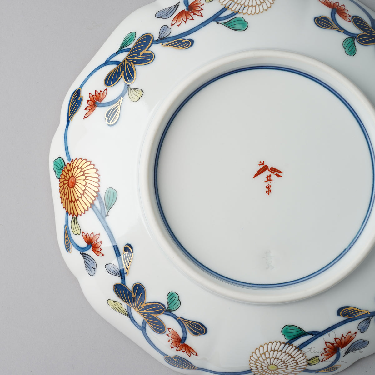 有田焼 琳派 古伊万里様式 盛皿 特小 19.5cm 其泉窯の通販｜Studio1156