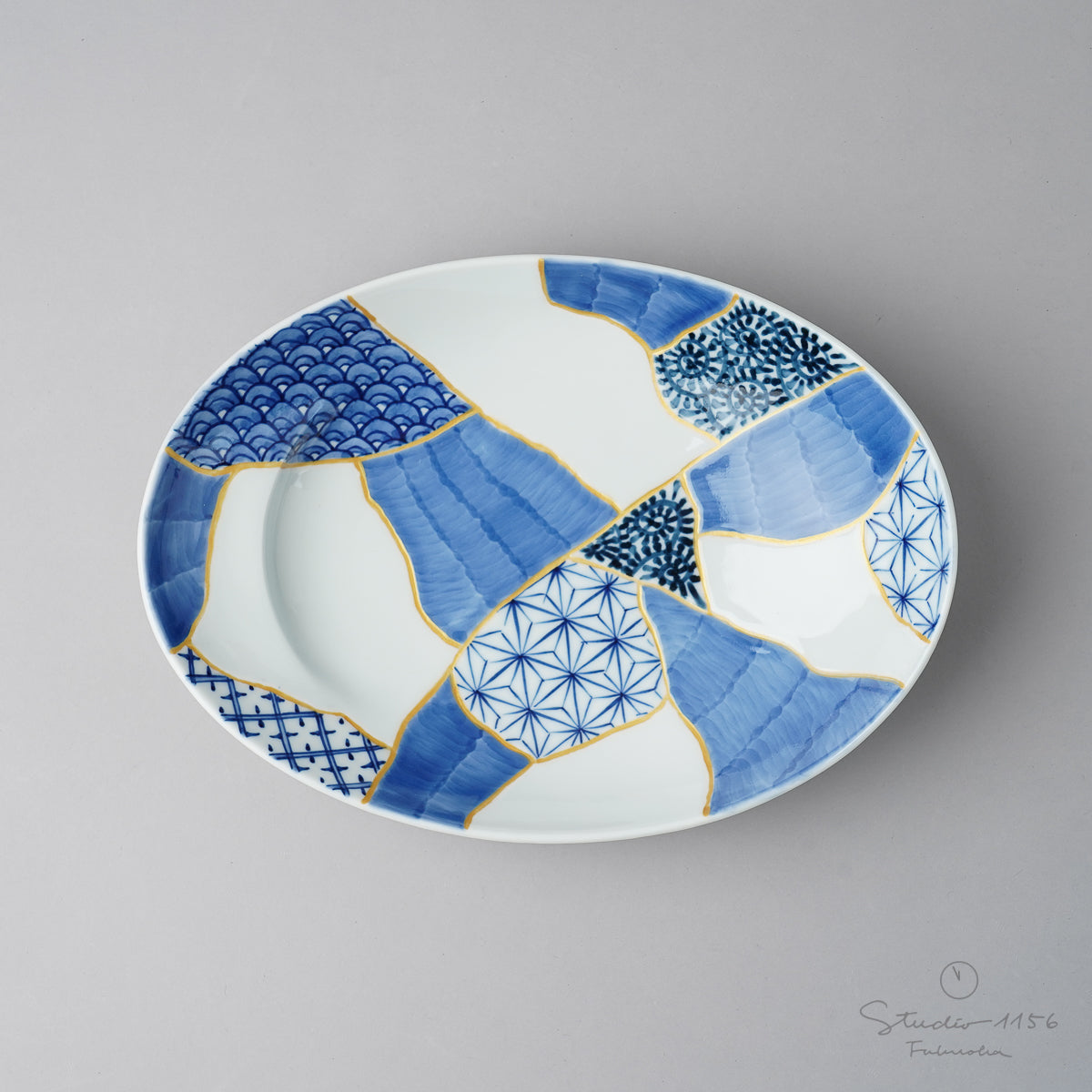 有田焼 hoval-ほおばる- カレーパスタ皿 25.5cm 其泉窯の通販