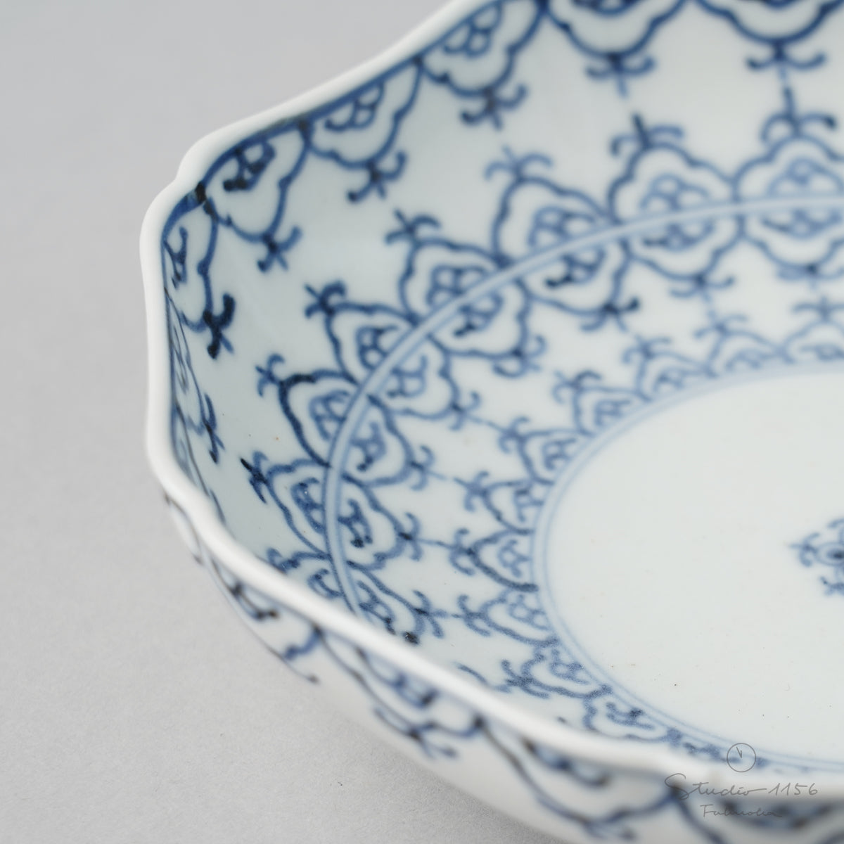 有田焼 染付 瓔珞紋 なます鉢 15cm 李荘窯の通販｜Studio1156 – 【公式