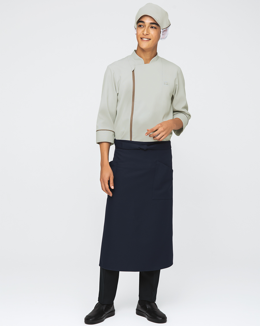 交織ツイル】防脱色加工ソムリエエプロン | ユニフォーム総合メーカー