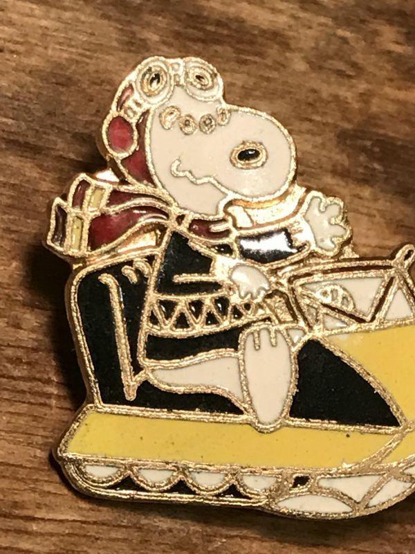 Snoopy Vintage Pin Backs ビンテージ スヌーピー ピンバッジ スノー