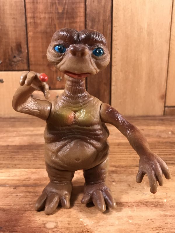 E.T. “Lighting Eyes” Vinyl Action Figure イーティー ビンテージ