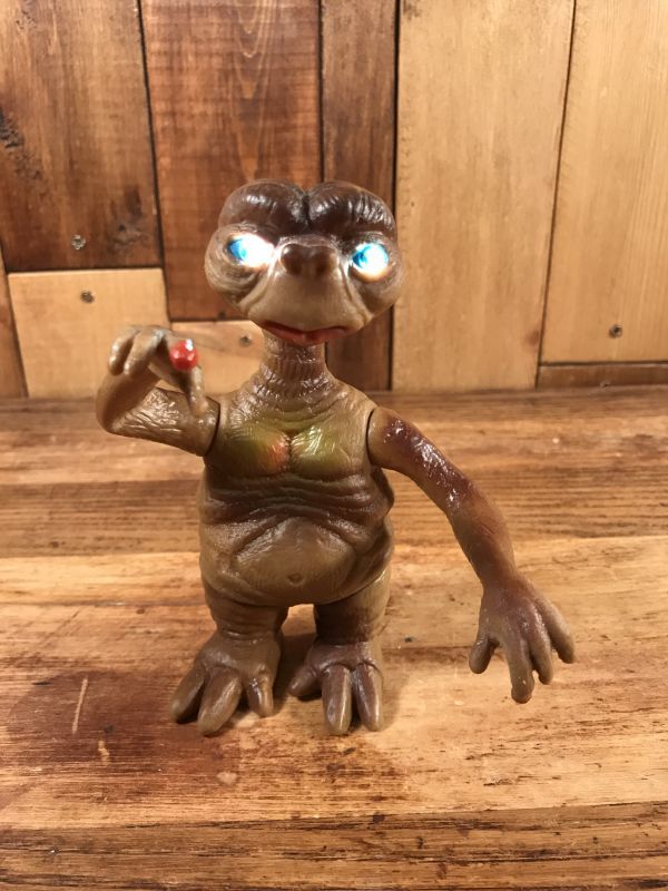 E.T. “Lighting Eyes” Vinyl Action Figure イーティー ビンテージ