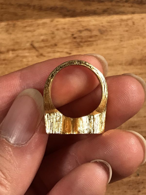 Robert Indiana “Love” Gold Ring ラブ ビンテージ リング ロバート