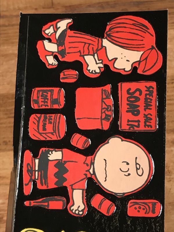 Colorforms Peanuts “What's on sale, Snoopy?” Colorforms Set