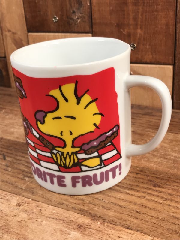 Peanuts Snoopy Woodstock “Grape Jelly” Ceramic Mug ウッドストック
