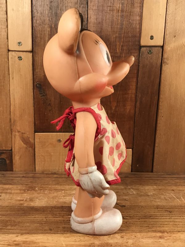 The Sun Rubber Minnie Mouse Squeeze Doll ミニーマウス ビンテージ