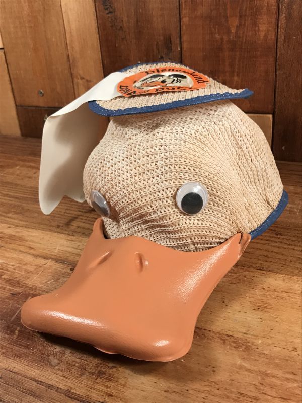 ディズニーミッキー ビンテージ1970年代ドナルド帽子セット