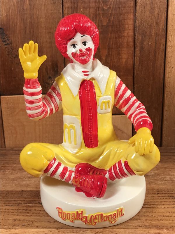 McDonald's “Ronald McDonald” Plastic Coin Bank ロナルド ビンテージ