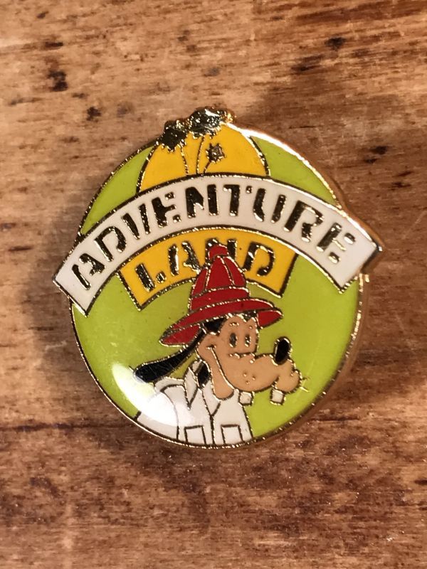 Disneyland Goofy Adventure Land Enamel Pins グーフィー ビンテージ