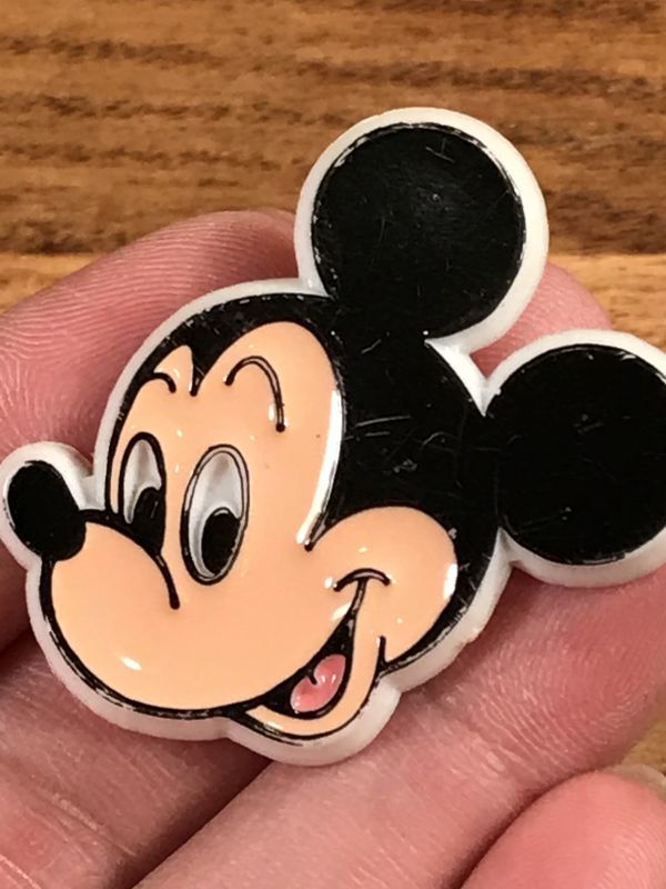 Monogram Disney Mickey Mouse Plastic Pinback ミッキーマウス