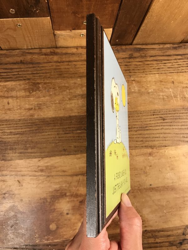 Hallmark Peanuts Snoopy “A Friend” Wall Plaque スヌーピー