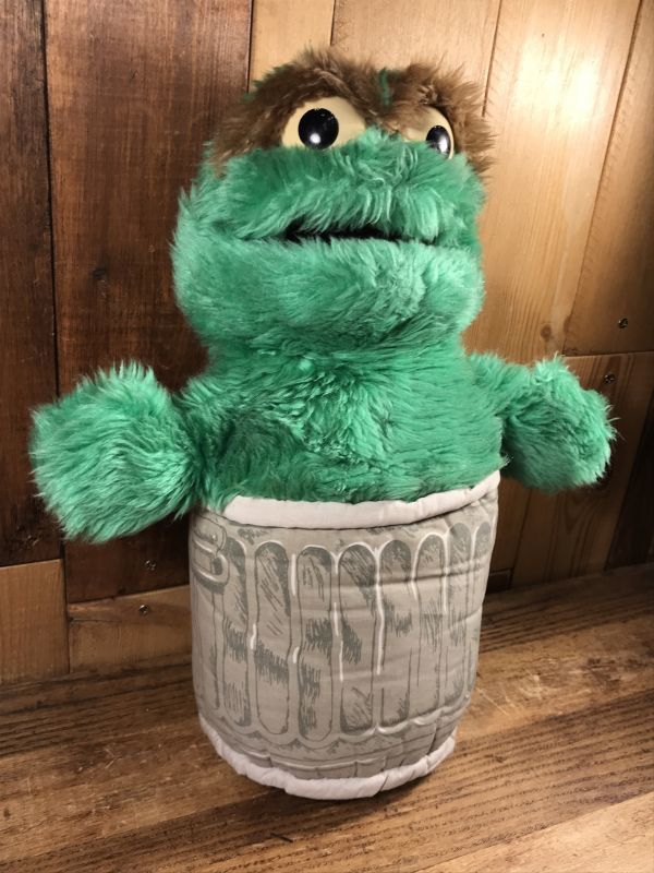 Playskool Sesame Street Oscar the Grouch Plush Doll オスカー