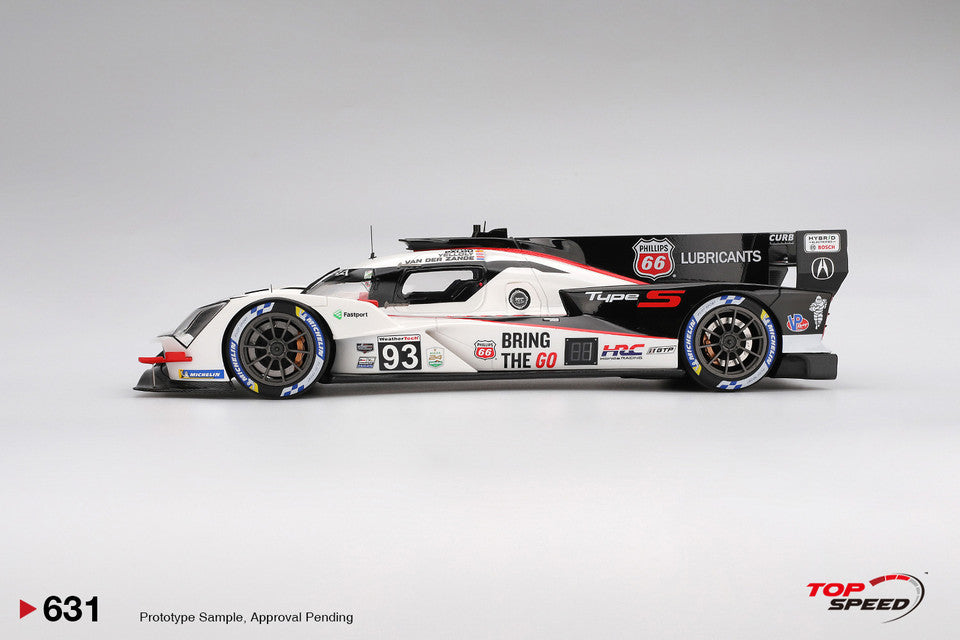 Topspeed Acura ARX-06 GTP #93 Meyer Shank Racing 2nd Place IMSA
