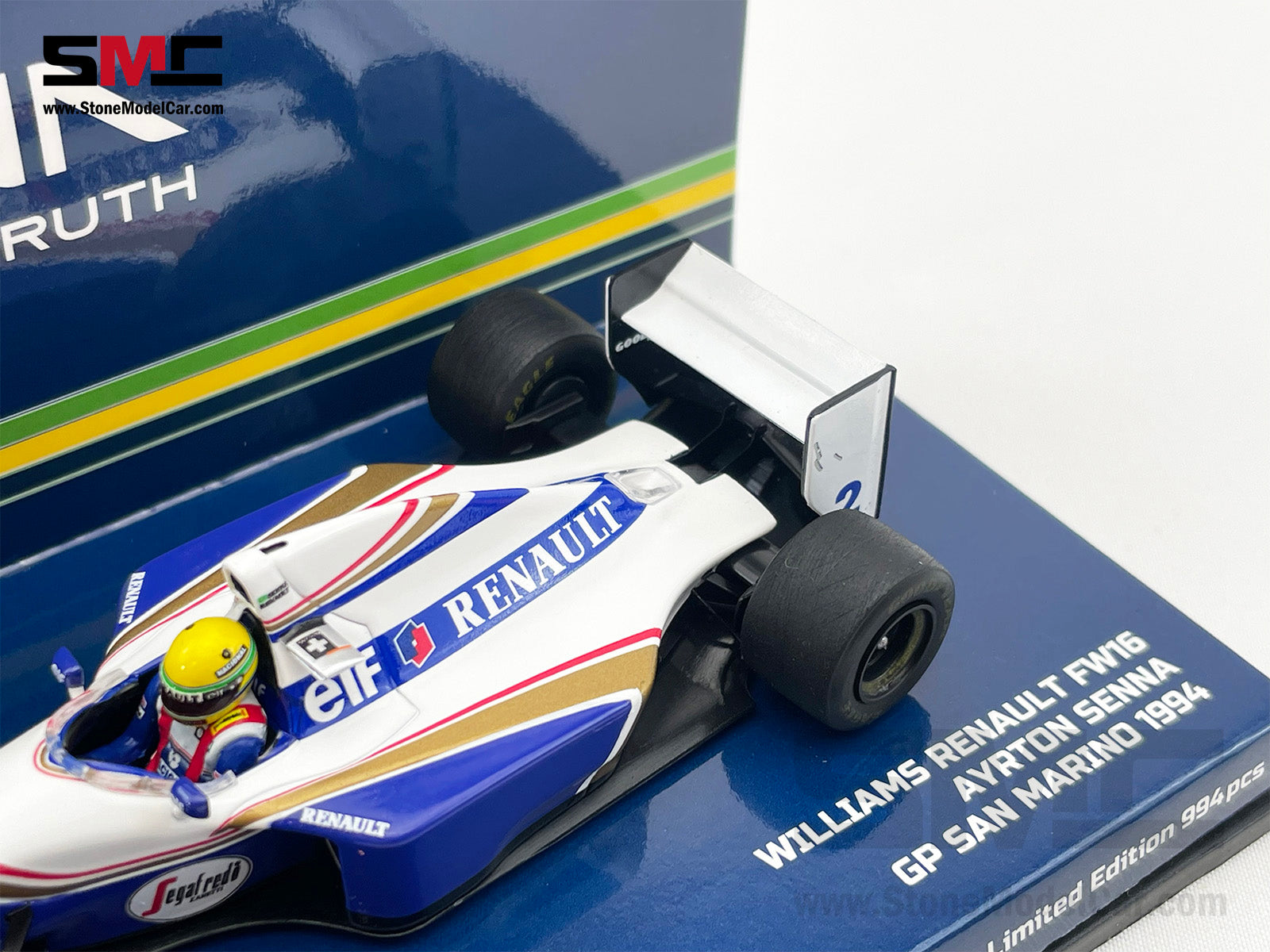 Williams Renault F1 FW16 #2 Ayrton Senna San Marino GP 1994 1:43