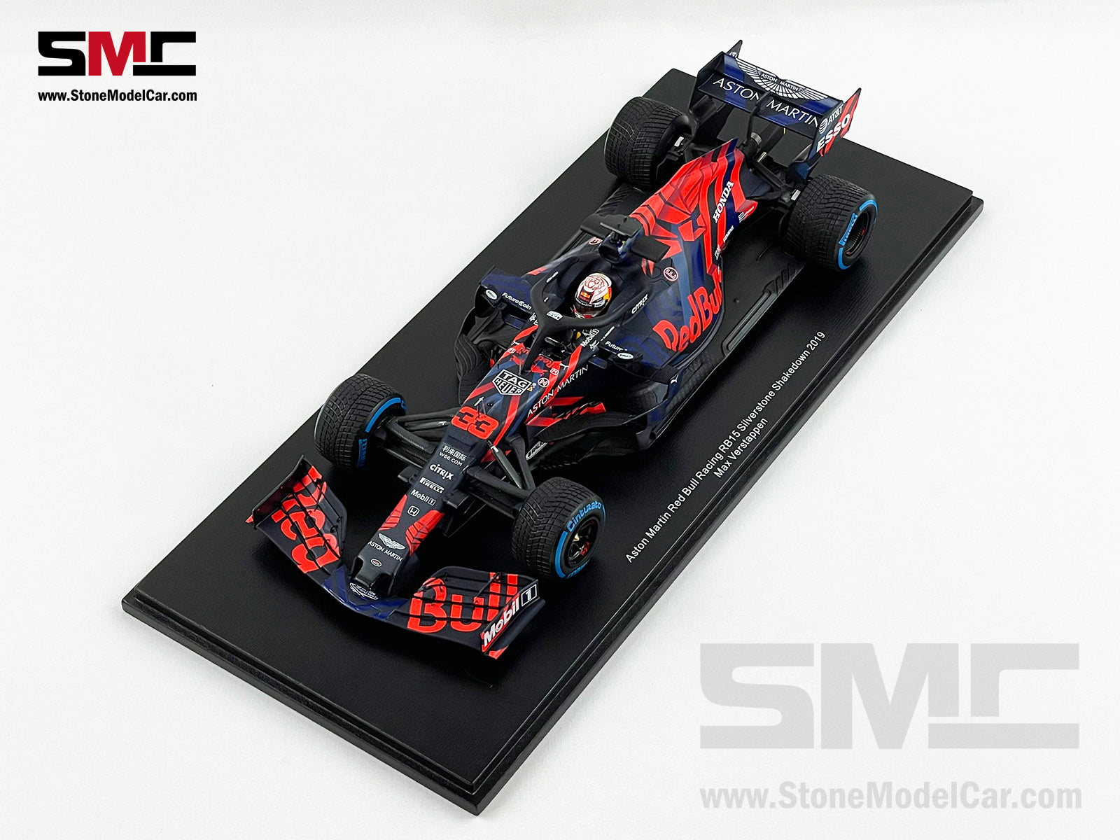 1:18 Spark Red Bull F1 RB15 33 Max Verstappen Silverstone Circuit