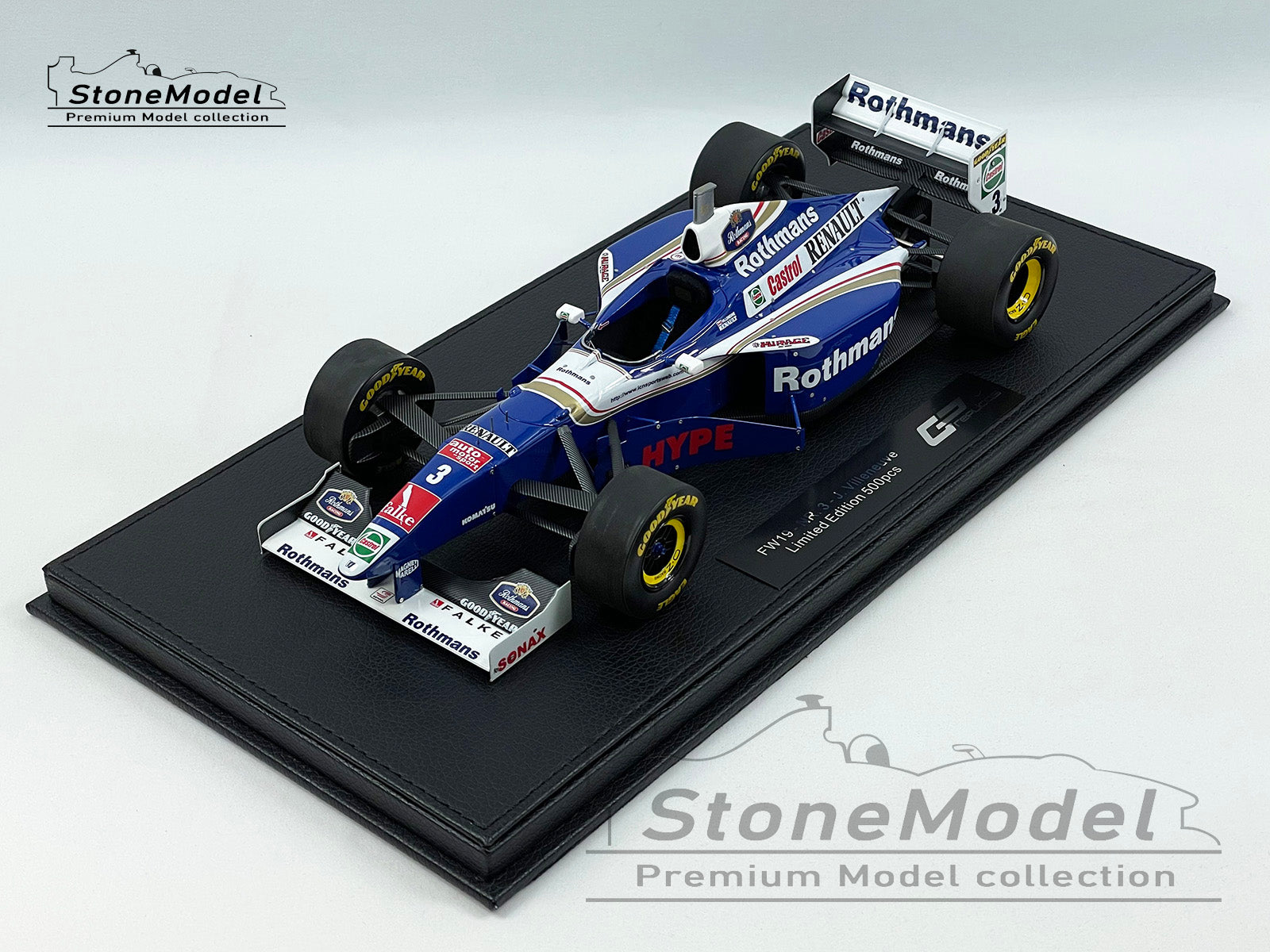 Williams F1 FW19 Jacques Villeneuve 1997 World Champion 1:18 GP
