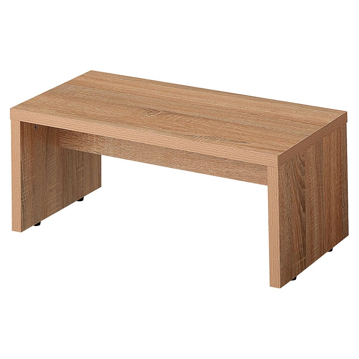 木製コの字ネストテーブル ラスティック柄〔ストエキオリジナル〕 幅70