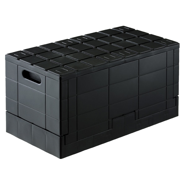 スタッキングコンテナボックス ブラック 小