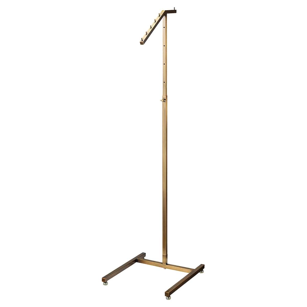 アンティークゴールドハンガー 角パイプ〔ストエキオリジナル〕 傾斜