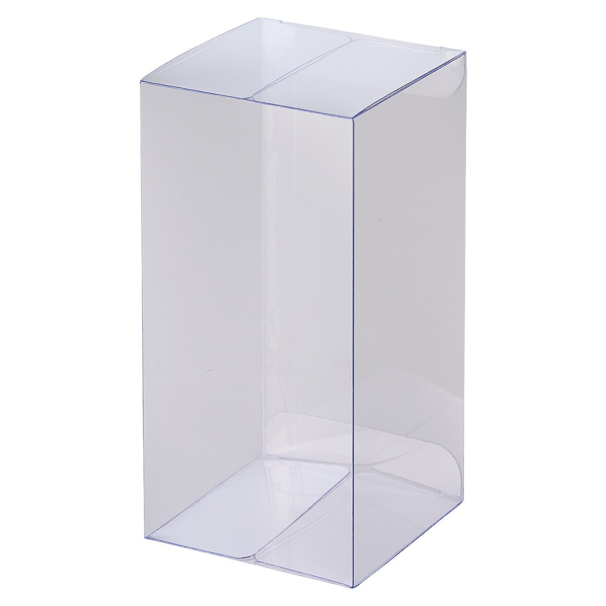 10枚】透明クリアボックス PET(ワンタッチ組立式)〔ストエキオリジナル