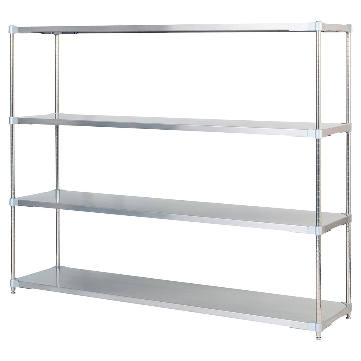 ステンレスシェルフラック 幅182.3cm〔ストエキオリジナル〕 2段(高さ