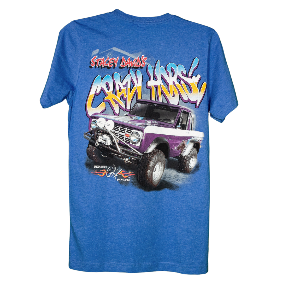 Crazy Horse Short Sleeve T-Shirt Full Color Graphic - Stacey